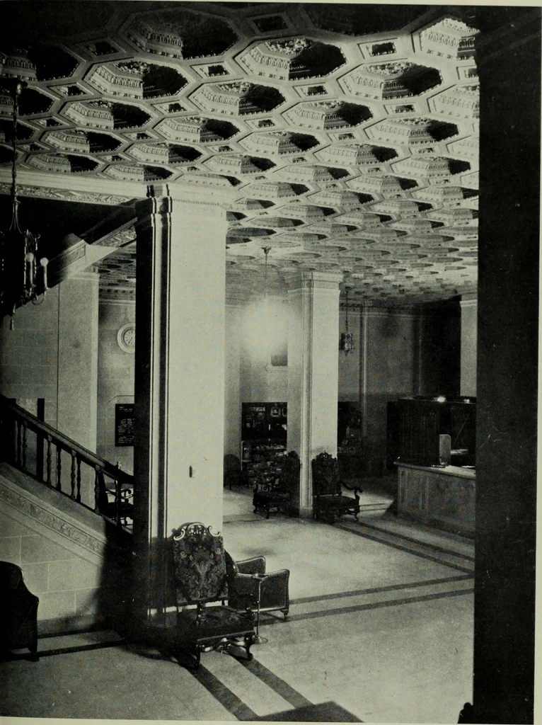 An illustration from Architect and engineer, 1905, leaf 376