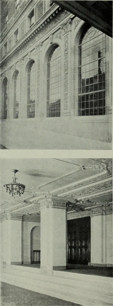 An illustration from Architect and engineer, 1905, leaf 377
