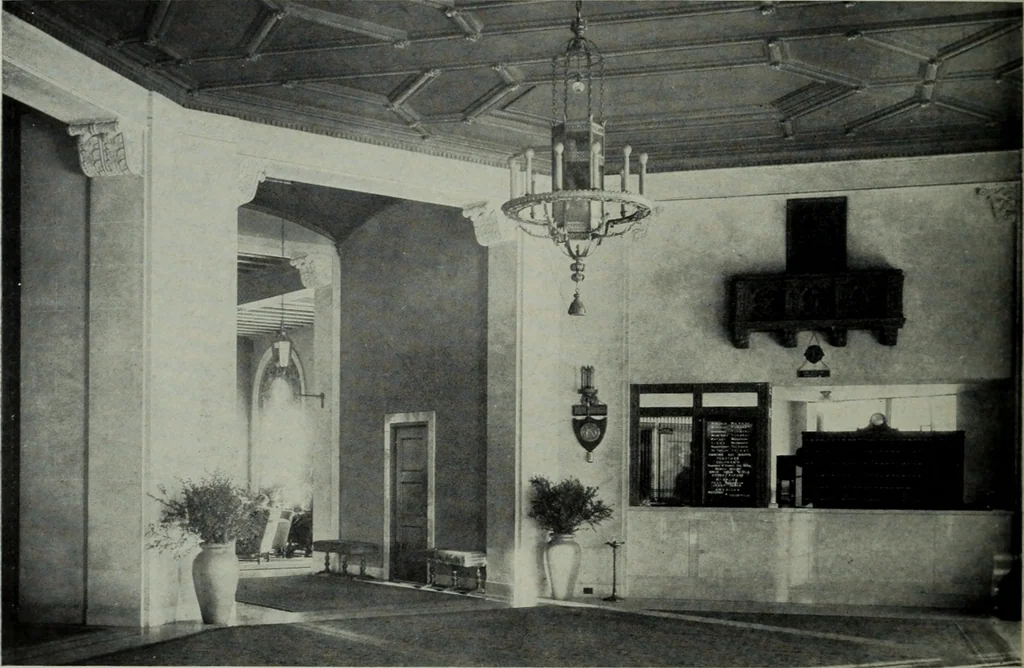 An illustration from Architect and engineer, 1905, leaf 379