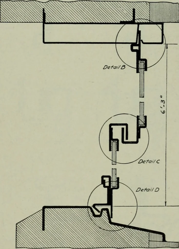 An illustration from Architect and engineer, 1905, leaf 394