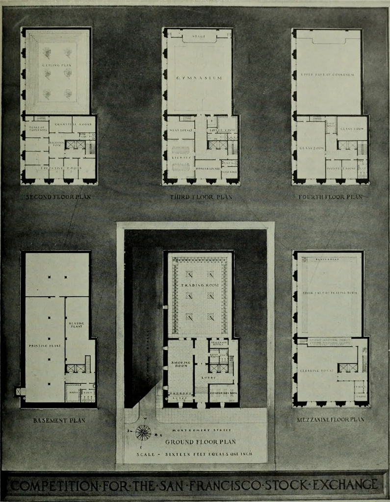 An illustration from Architect and engineer, 1905, leaf 402