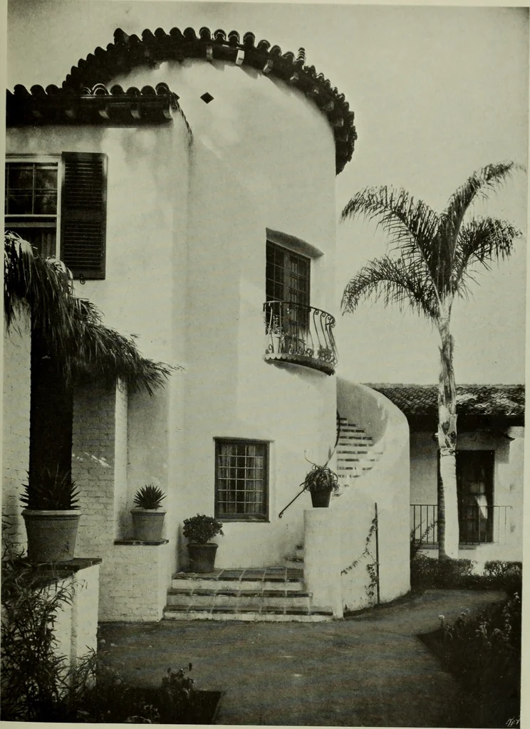 An illustration from Architect and engineer, 1905, leaf 404