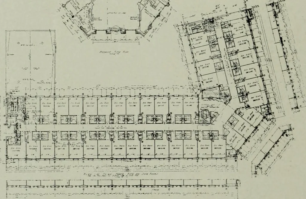 An illustration from Architect and engineer, 1905, leaf 425
