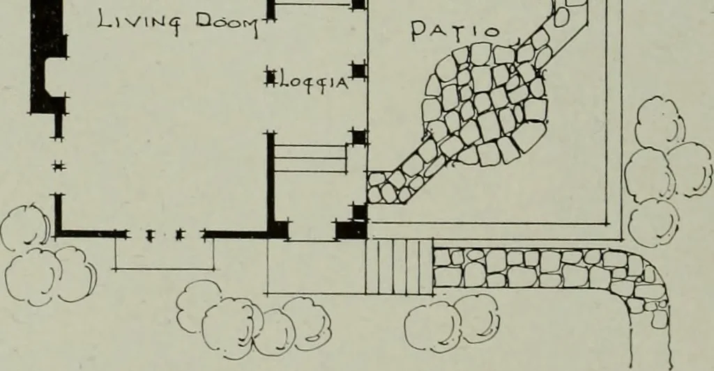 An illustration from Architect and engineer, 1905, leaf 433