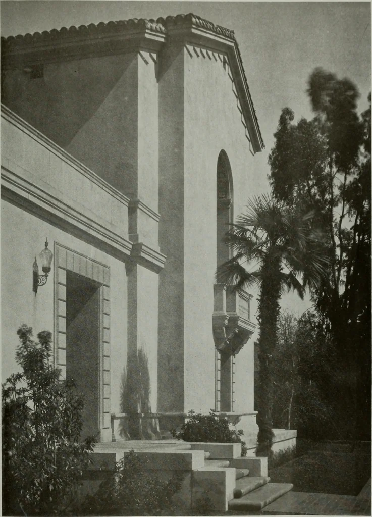 An illustration from Architect and engineer, 1905, leaf 44