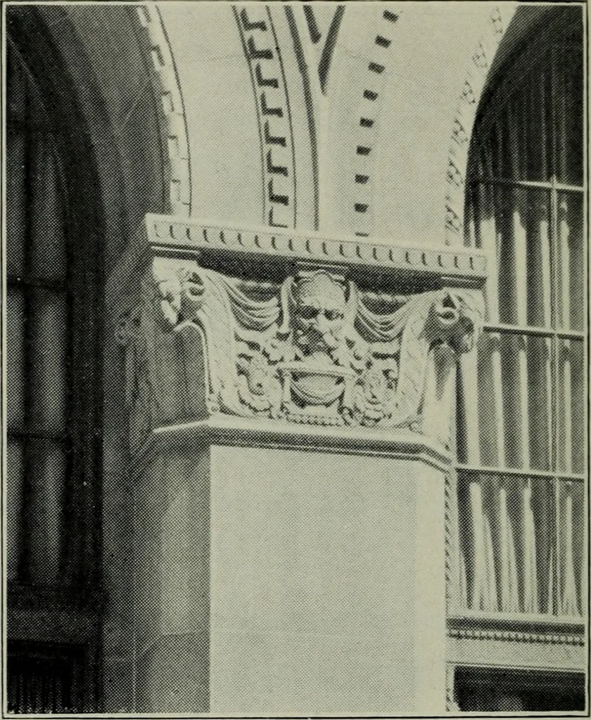 An illustration from Architect and engineer, 1905, leaf 461