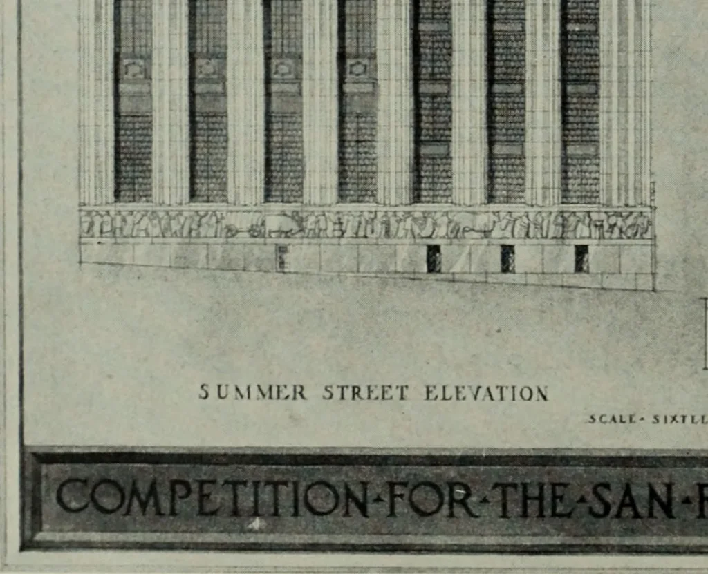 An illustration from Architect and engineer, 1905, leaf 467