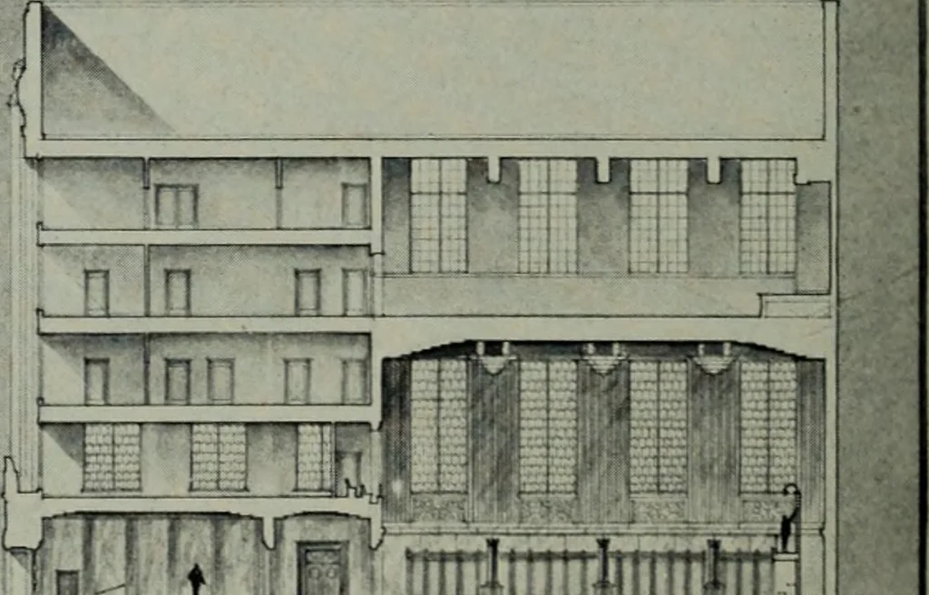 An illustration from Architect and engineer, 1905, leaf 467