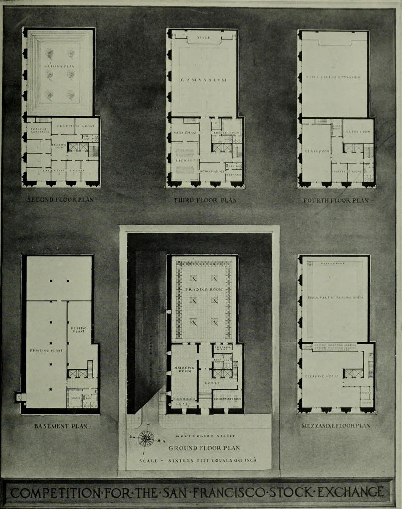 An illustration from Architect and engineer, 1905, leaf 468