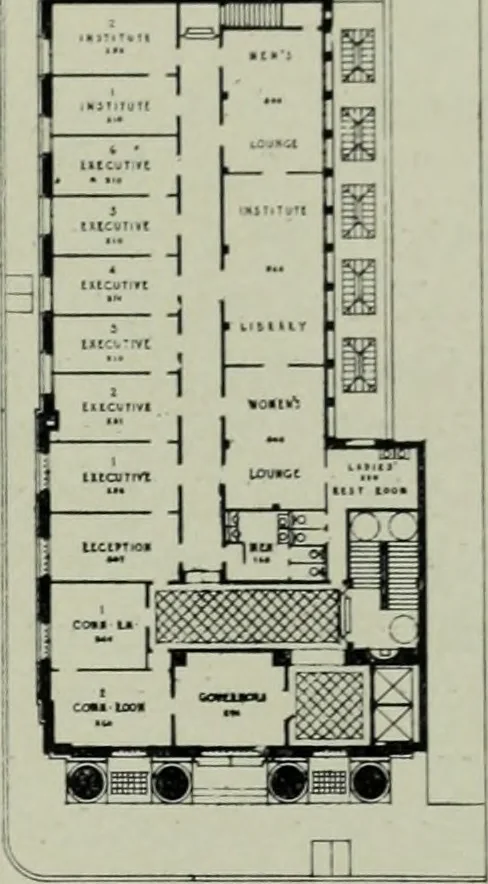 An illustration from Architect and engineer, 1905, leaf 472