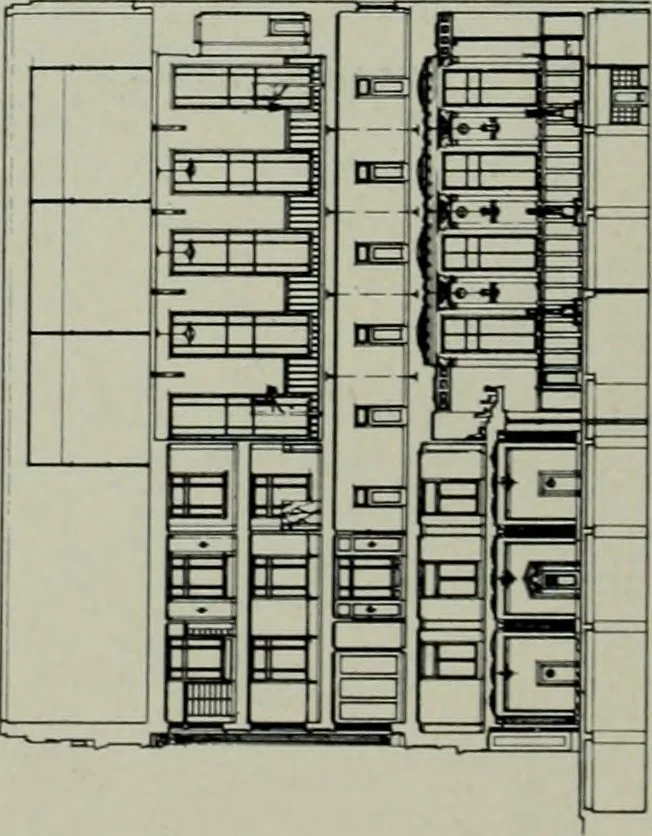An illustration from Architect and engineer, 1905, leaf 475