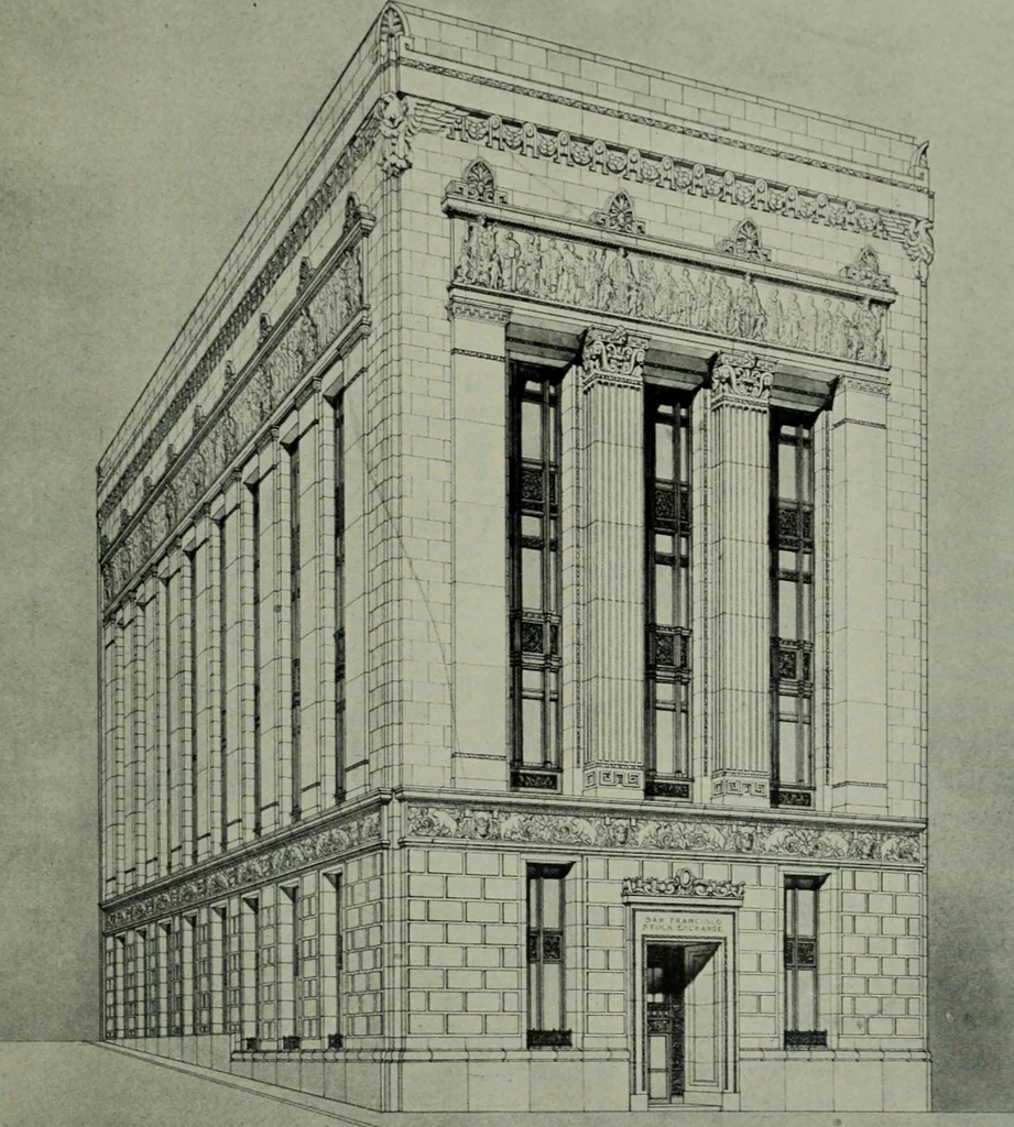 An illustration from Architect and engineer, 1905, leaf 476