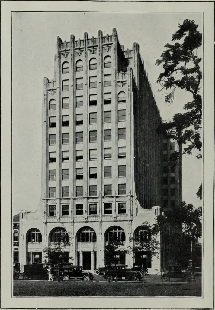 An illustration from Architect and engineer, 1905, leaf 5
