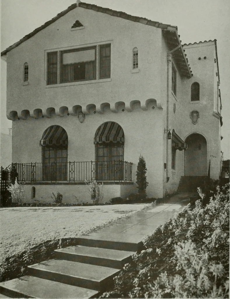 An illustration from Architect and engineer, 1905, leaf 60