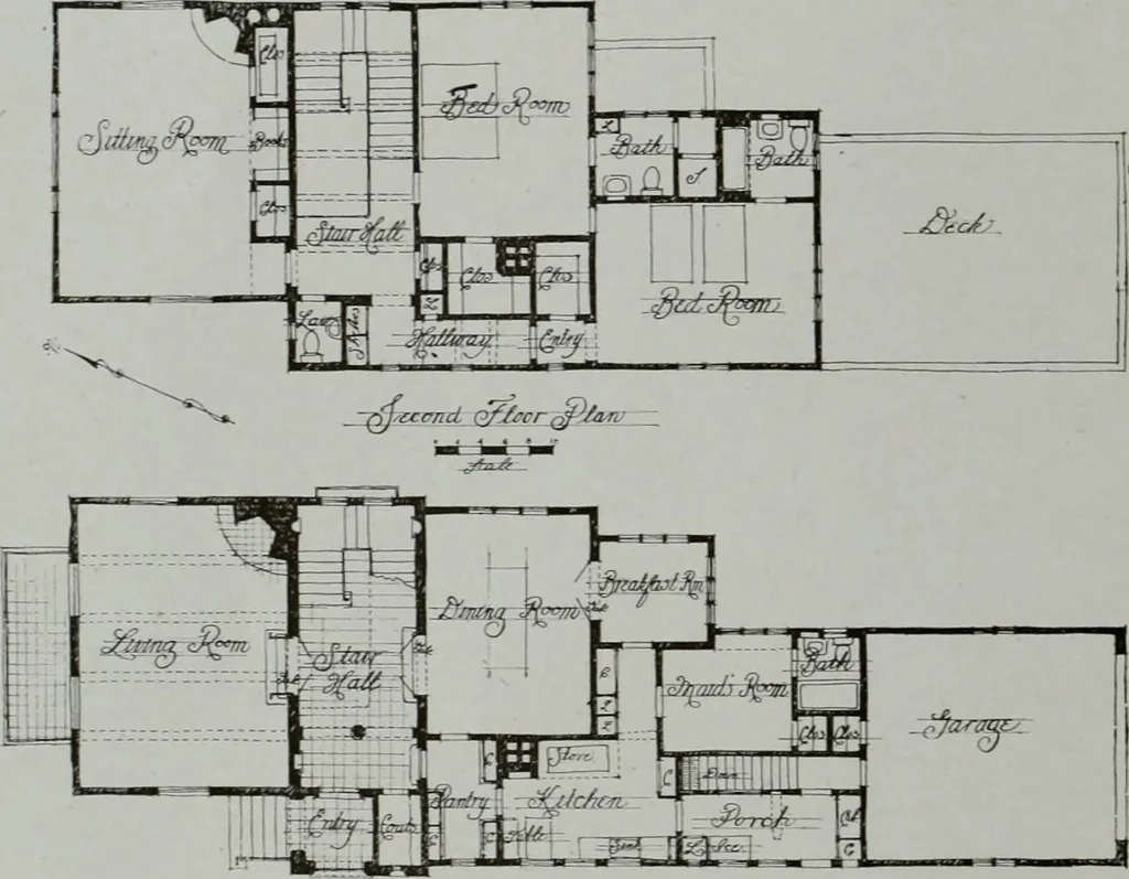 An illustration from Architect and engineer, 1905, leaf 61