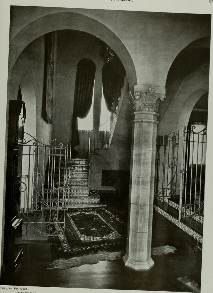 An illustration from Architect and engineer, 1905, leaf 62