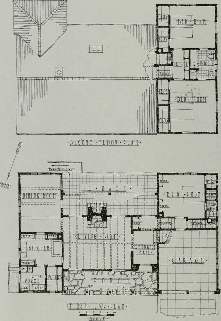 An illustration from Architect and engineer, 1905, leaf 71
