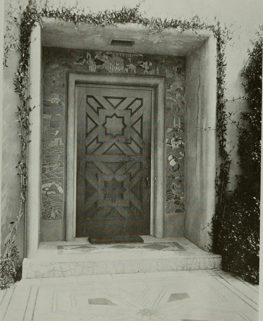 An illustration from Architect and engineer, 1905, leaf 72