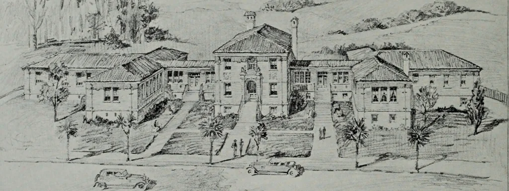 An illustration from Architect and engineer, 1905, leaf 87