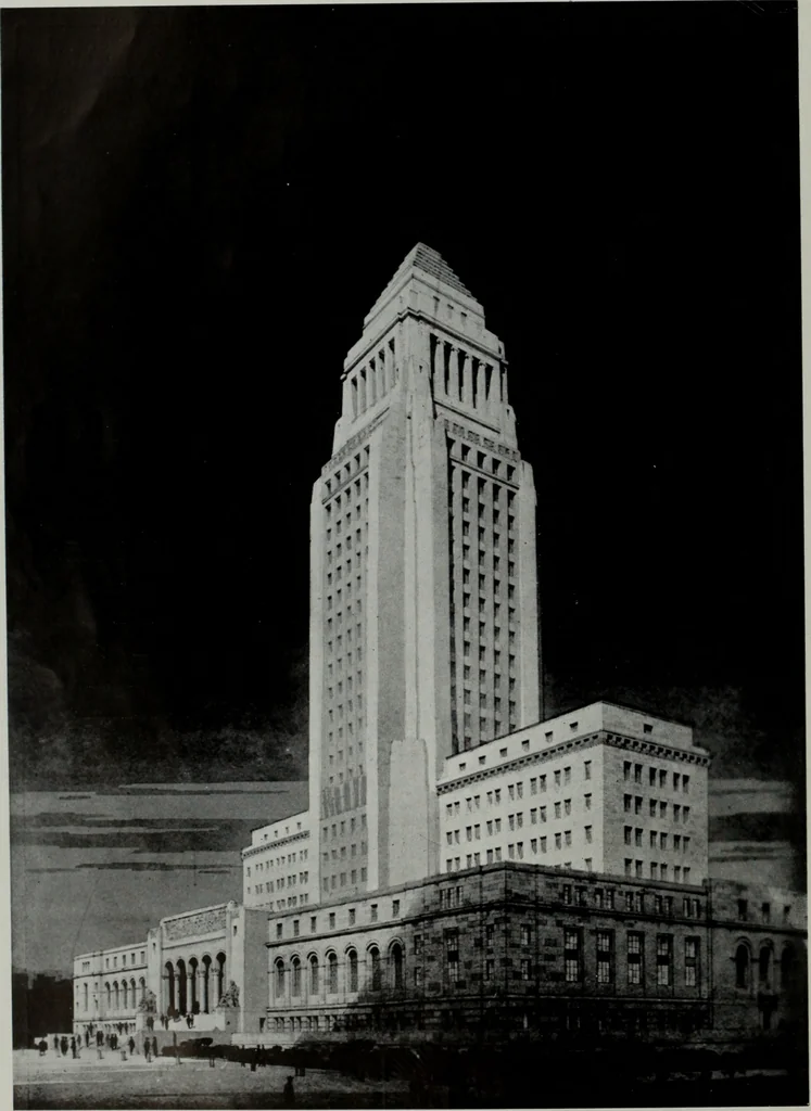An illustration from Architect and engineer, 1905, leaf 99