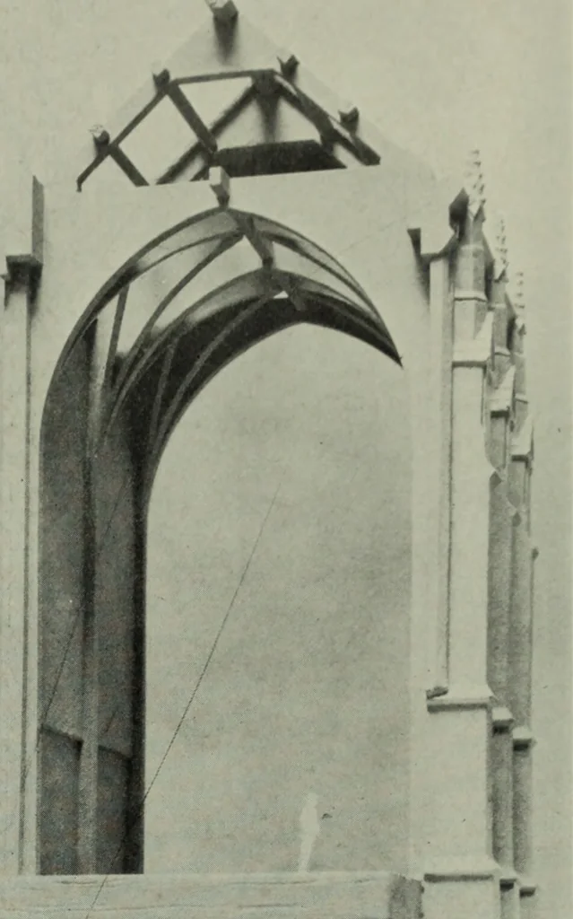 An illustration from Architect and engineer, 1905, leaf 116