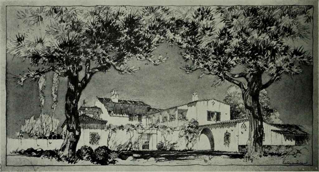 An illustration from Architect and engineer, 1905, leaf 119
