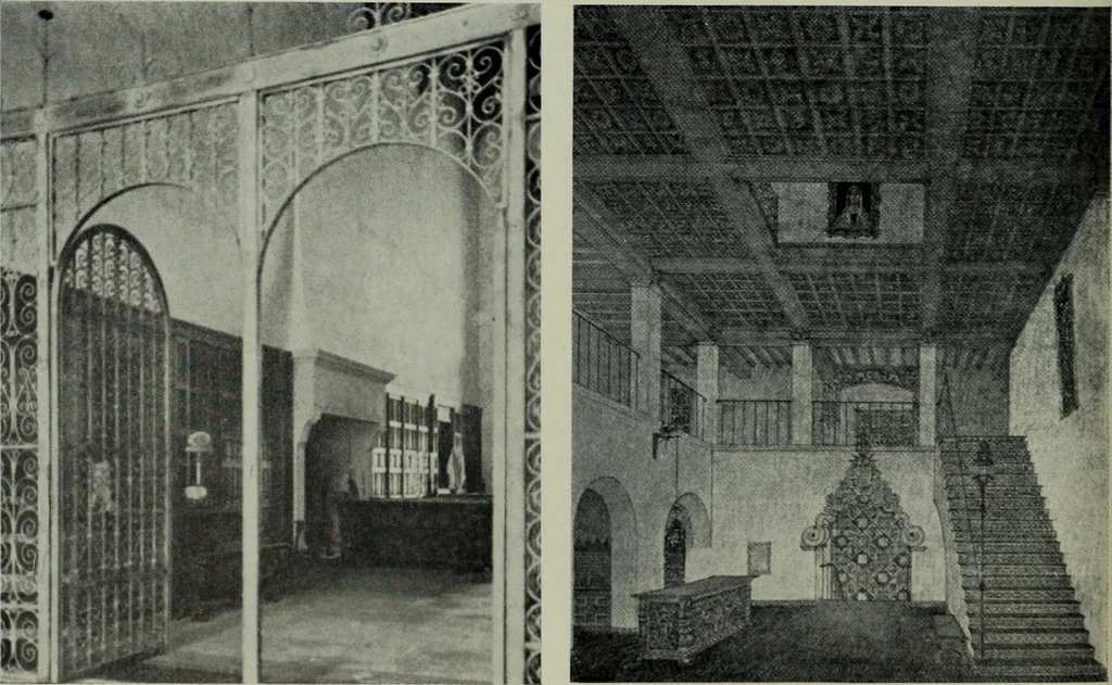 An illustration from Architect and engineer, 1905, leaf 121