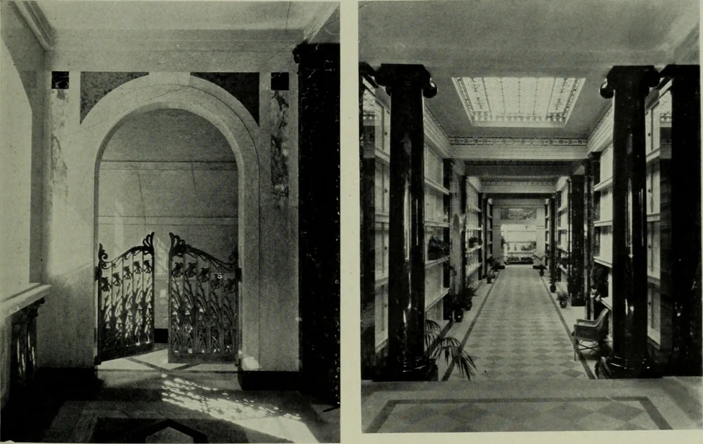 An illustration from Architect and engineer, 1905, leaf 124