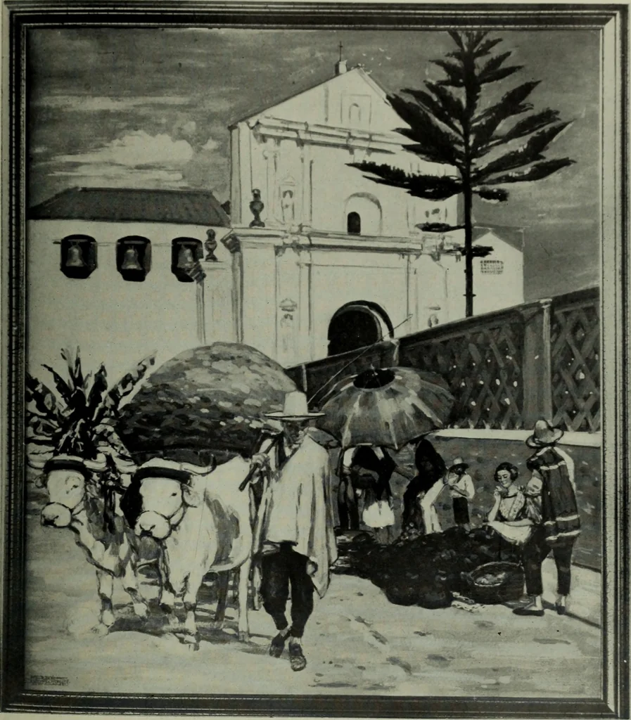 An illustration from Architect and engineer, 1905, leaf 128