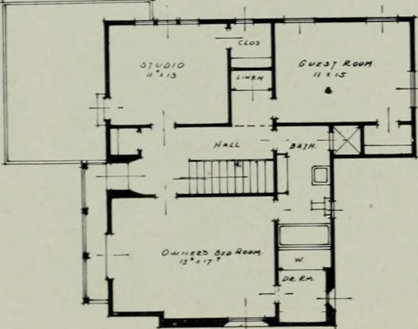 An illustration from Architect and engineer, 1905, leaf 13
