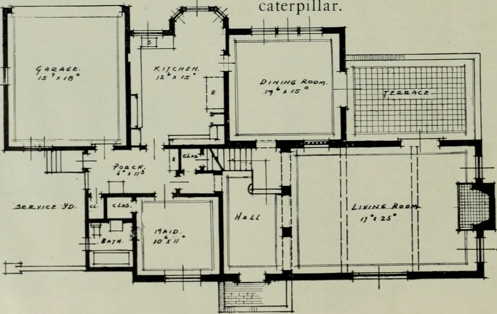 An illustration from Architect and engineer, 1905, leaf 13
