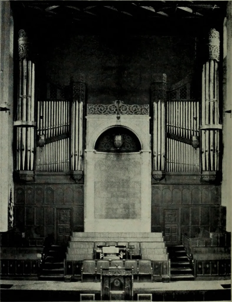 An illustration from Architect and engineer, 1905, leaf 133