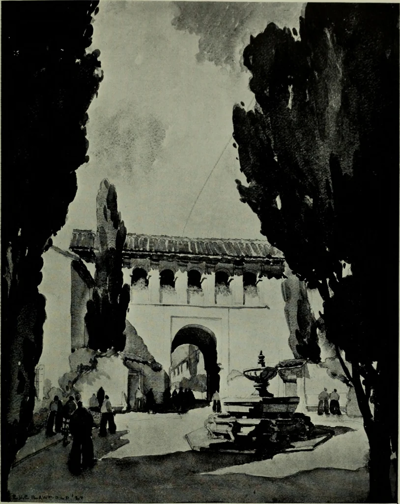 An illustration from Architect and engineer, 1905, leaf 138