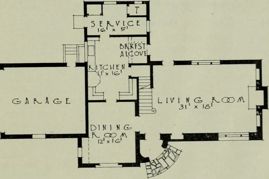 An illustration from Architect and engineer, 1905, leaf 14