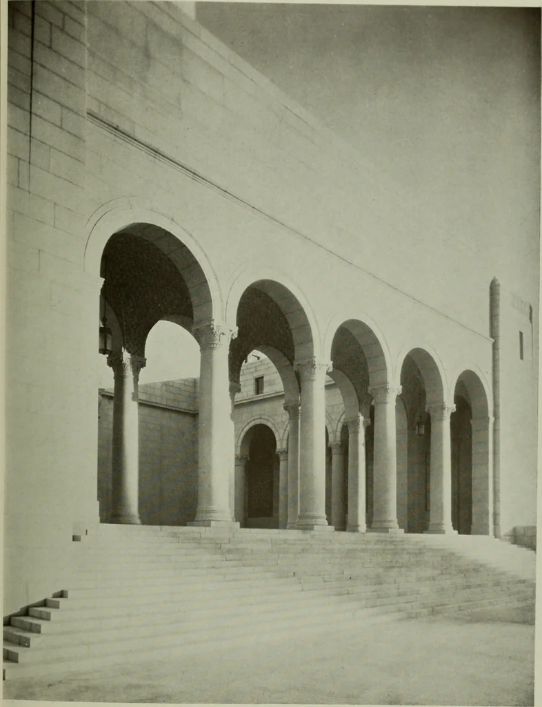 An illustration from Architect and engineer, 1905, leaf 142