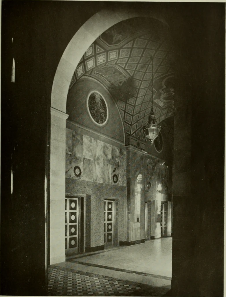 An illustration from Architect and engineer, 1905, leaf 146