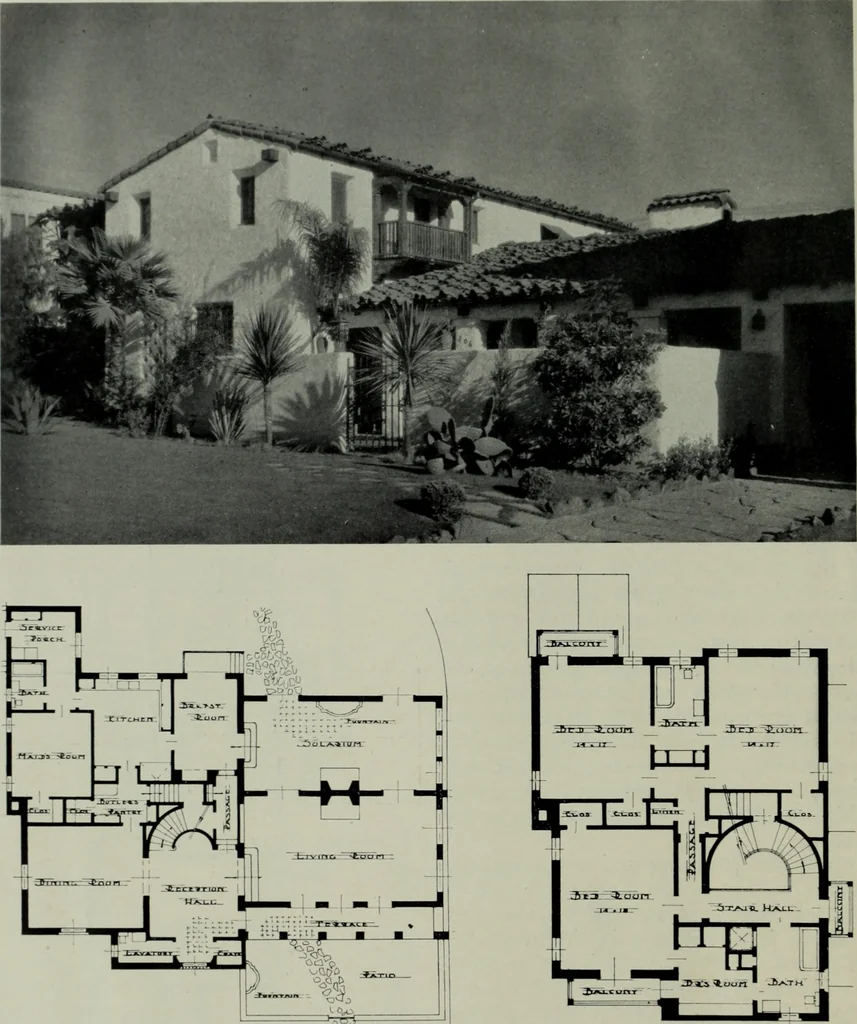 An illustration from Architect and engineer, 1905, leaf 15