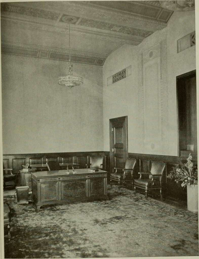 An illustration from Architect and engineer, 1905, leaf 152
