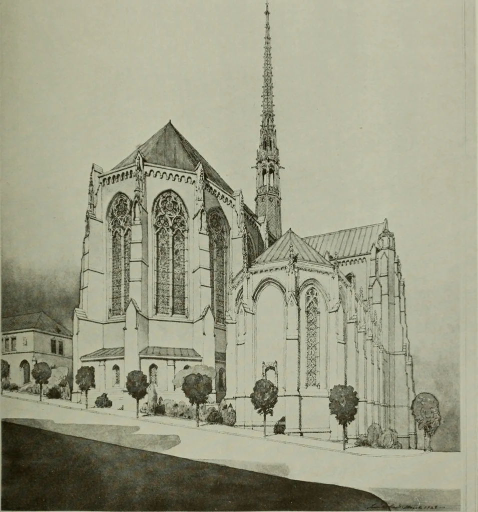 An illustration from Architect and engineer, 1905, leaf 154