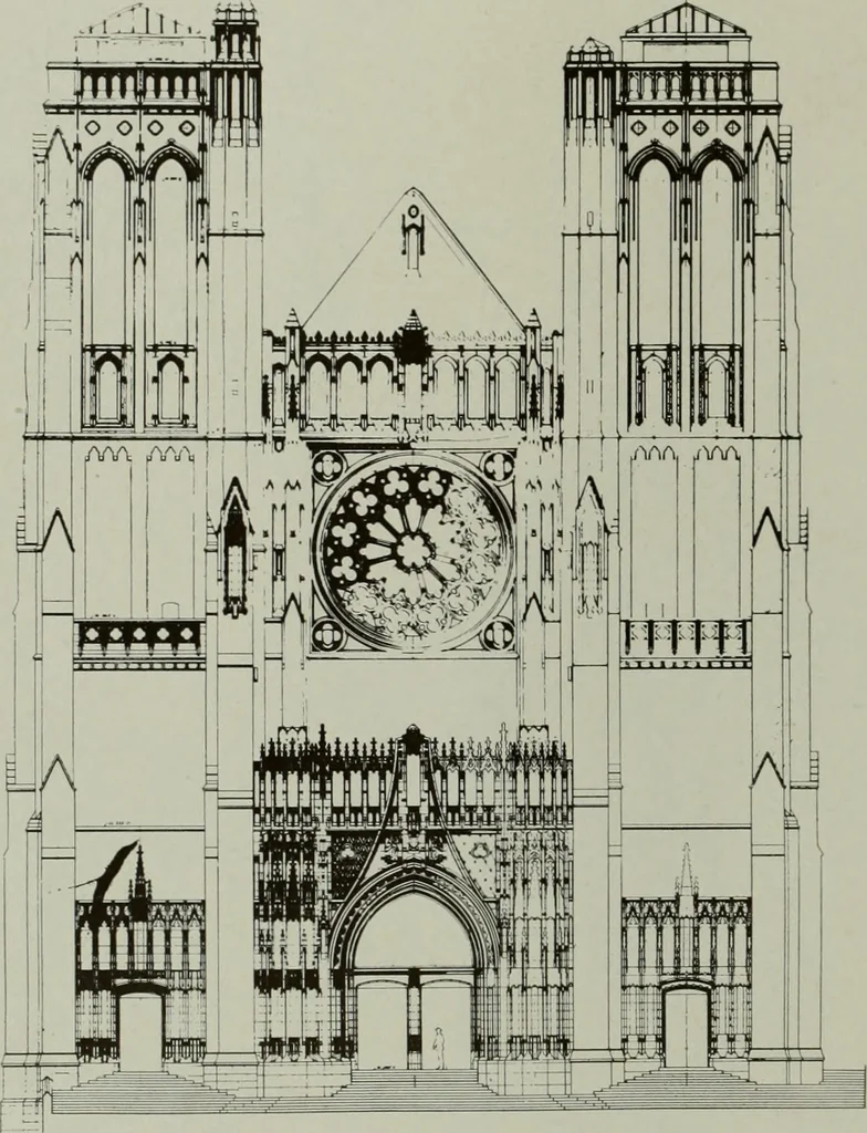 An illustration from Architect and engineer, 1905, leaf 155