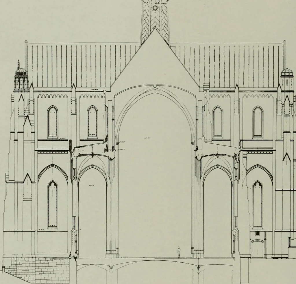 An illustration from Architect and engineer, 1905, leaf 157