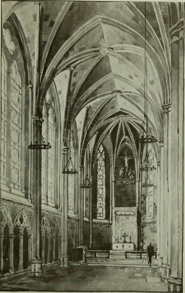 An illustration from Architect and engineer, 1905, leaf 158