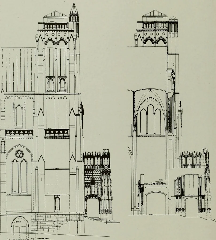 An illustration from Architect and engineer, 1905, leaf 161