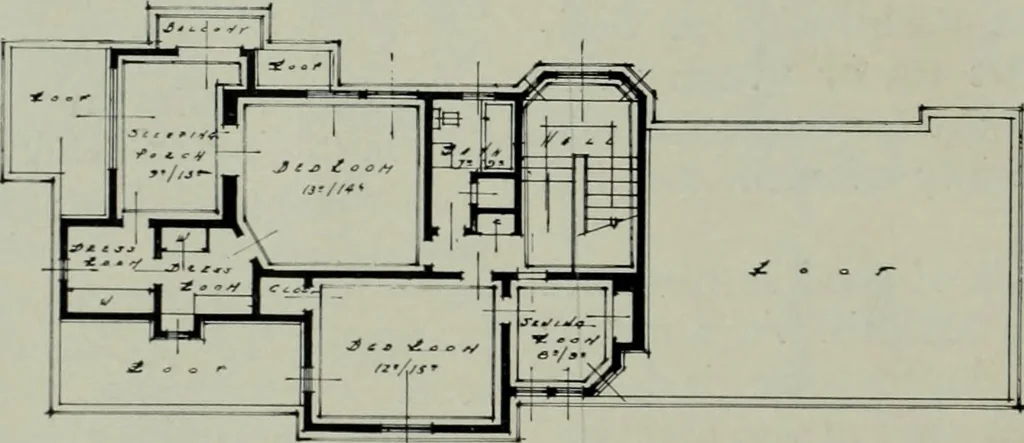 An illustration from Architect and engineer, 1905, leaf 17