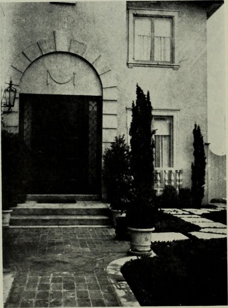 An illustration from Architect and engineer, 1905, leaf 173