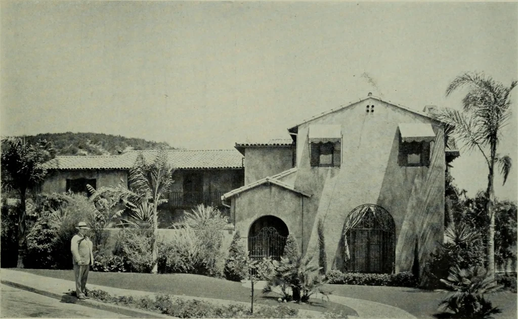 An illustration from Architect and engineer, 1905, leaf 18