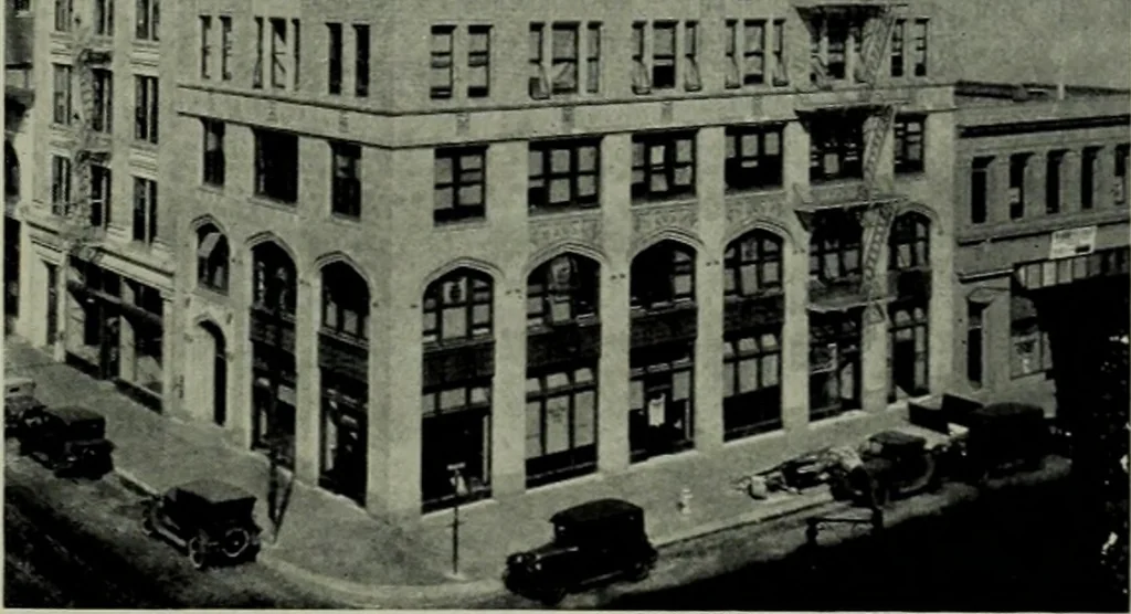 An illustration from Architect and engineer, 1905, leaf 226