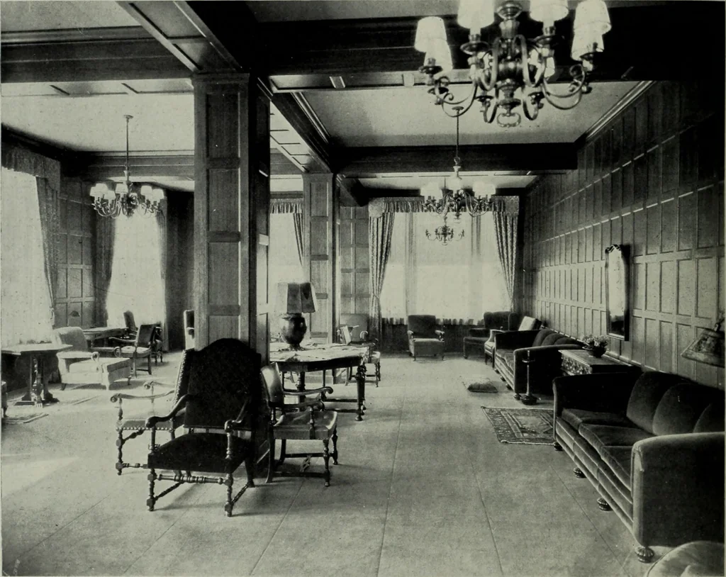 An illustration from Architect and engineer, 1905, leaf 227