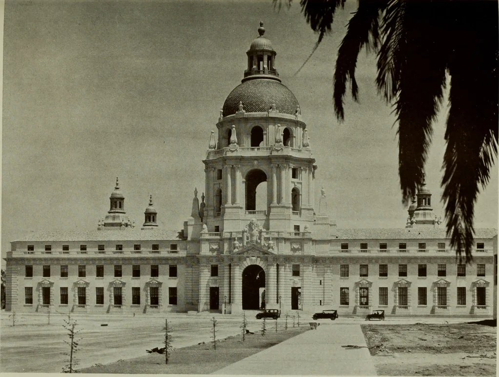 An illustration from Architect and engineer, 1905, leaf 244