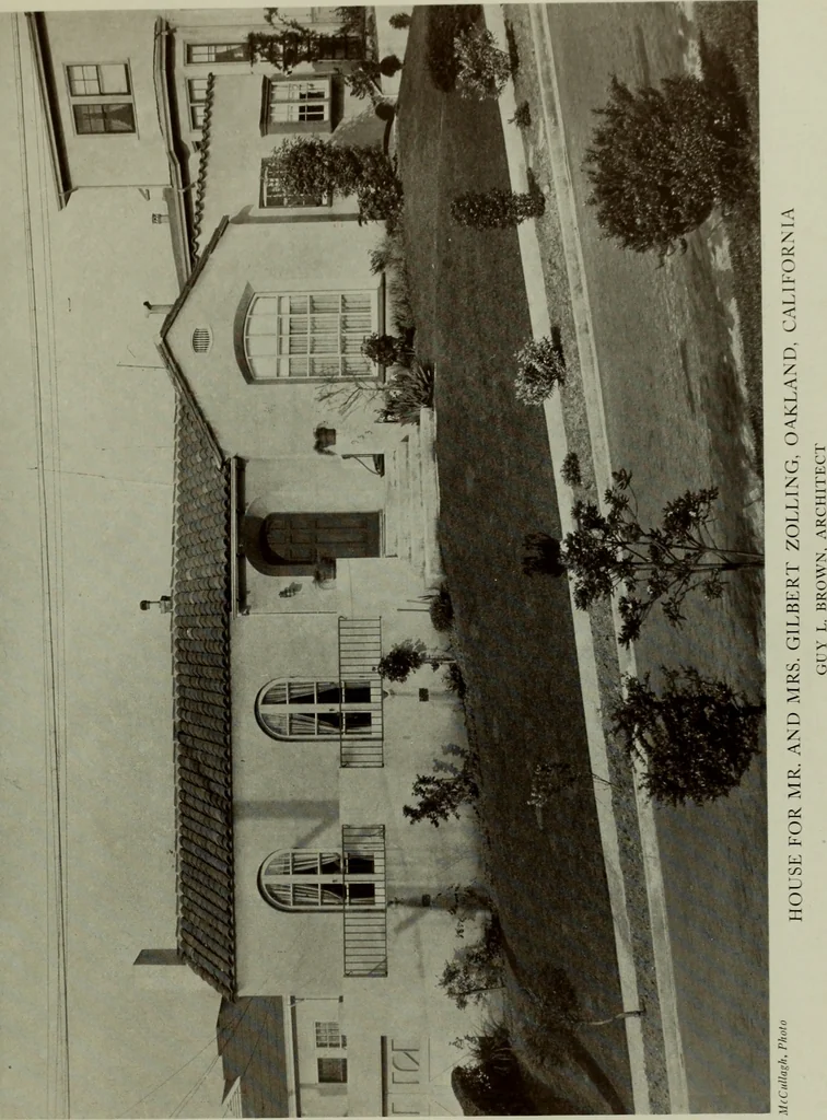 An illustration from Architect and engineer, 1905, leaf 248
